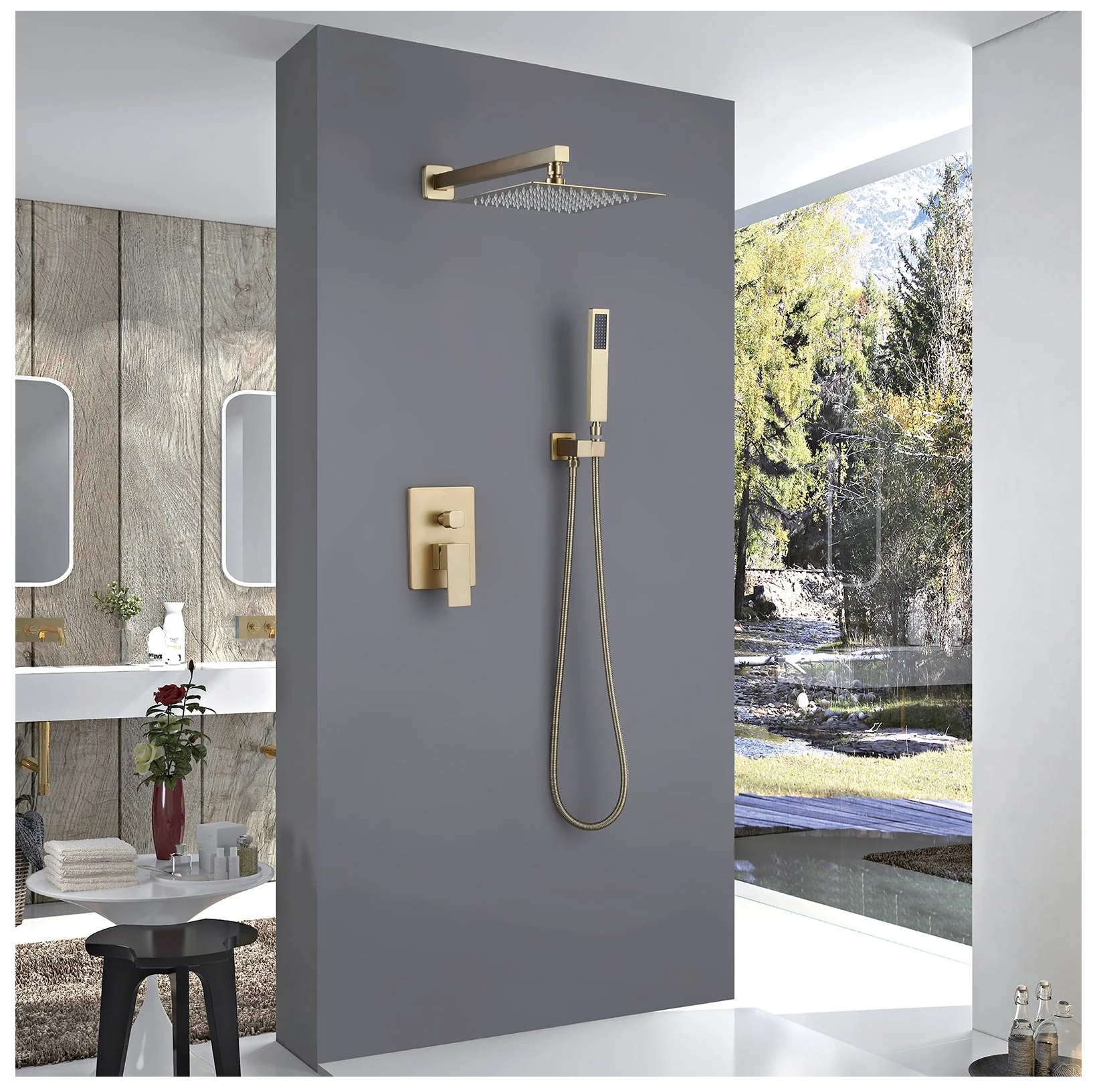 Luxury Gold Shower System